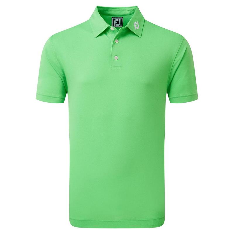 Footjoy Stretch Pique Solid Shirt - Green - main image