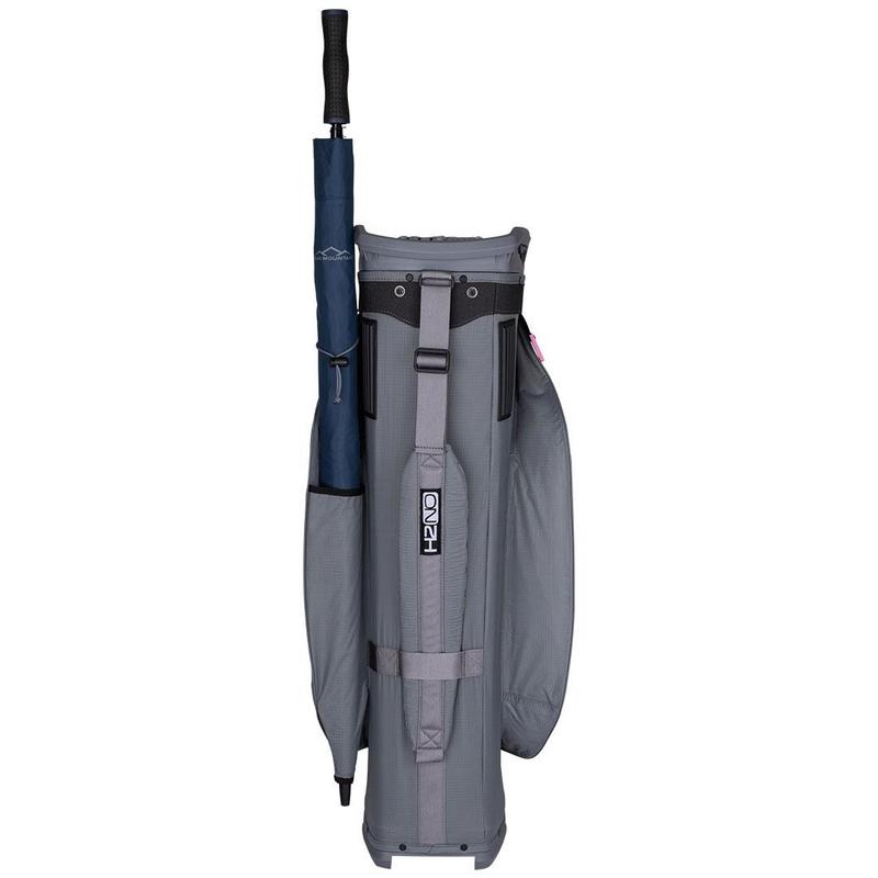 Sun Mountain H2NO Lite Golf Cart Bag - Nickel/Cadet/Pink - main image