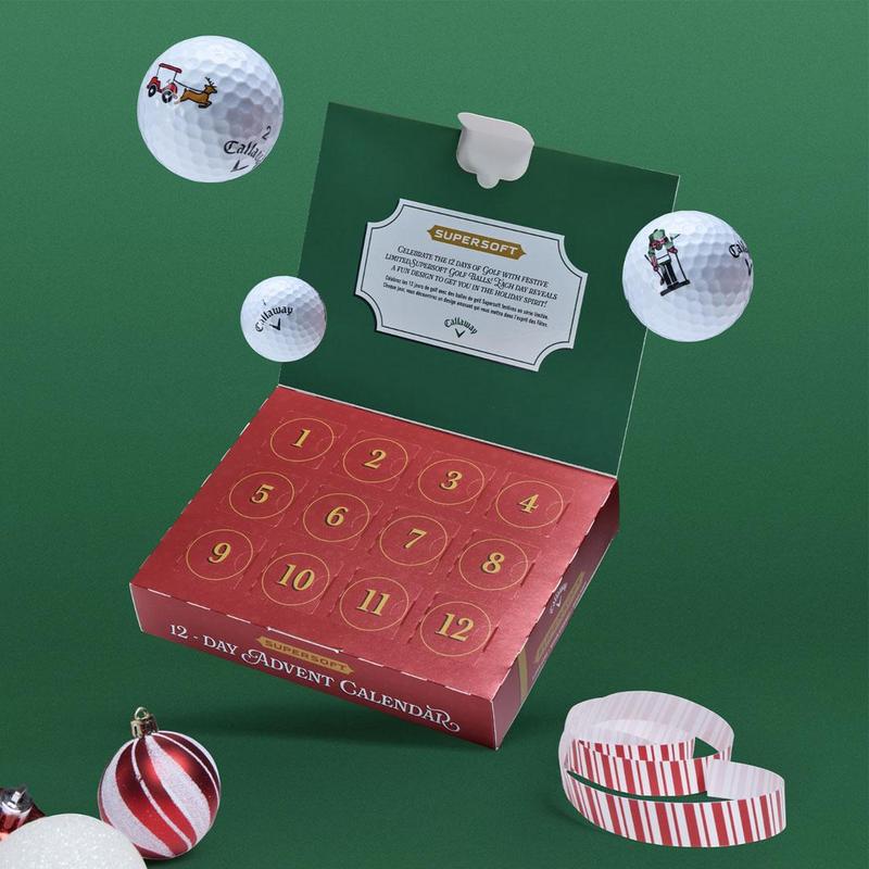 Callaway Supersoft 12 Days Advent Calendar Golf Balls - main image