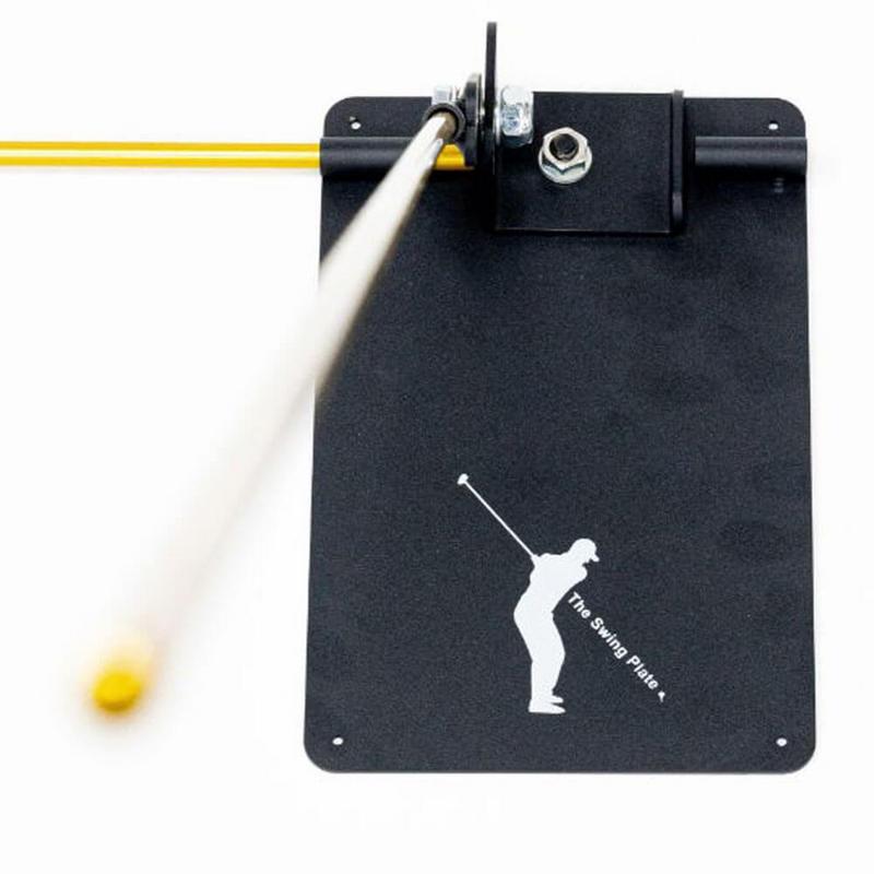 TheSwingPlate Golf Trainer Aid  with Alignment Rods - main image