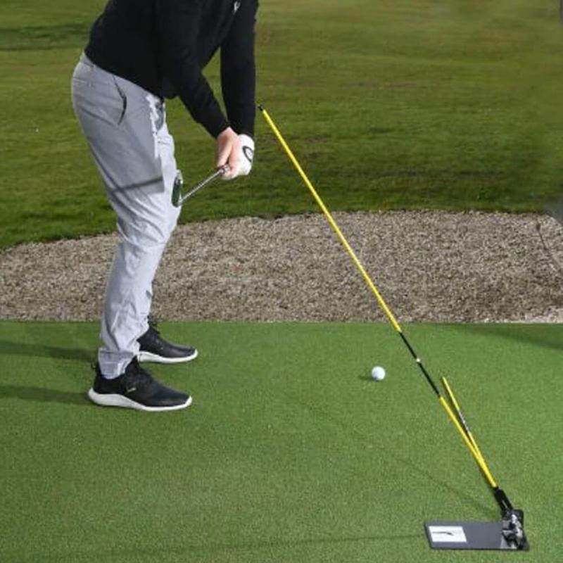 TheSwingPlate Golf Trainer Aid  with Alignment Rods - main image