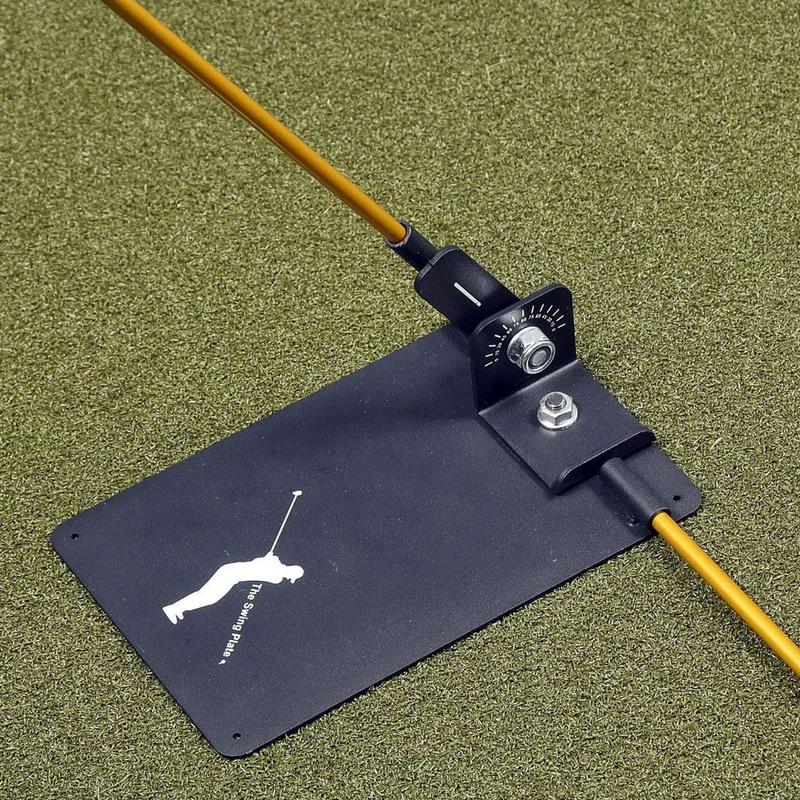TheSwingPlate Golf Trainer Aid  with Alignment Rods - main image