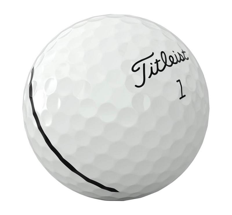 Titleist Pro V1 AIM Performance White Golf Balls - Black - main image