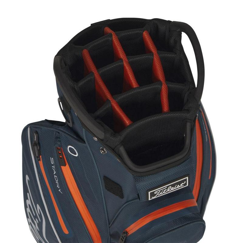 Titleist Cart 14 StaDry Golf Cart Bag - Monterey/Flame/Marble - main image