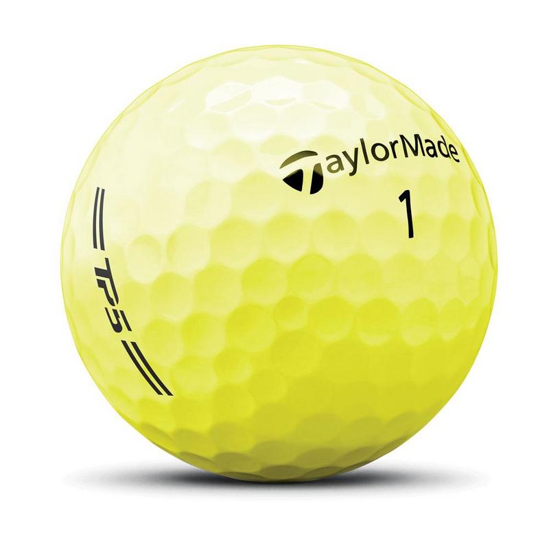 TaylorMade TP5 Golf Balls - Yellow (4 For 3) - main image