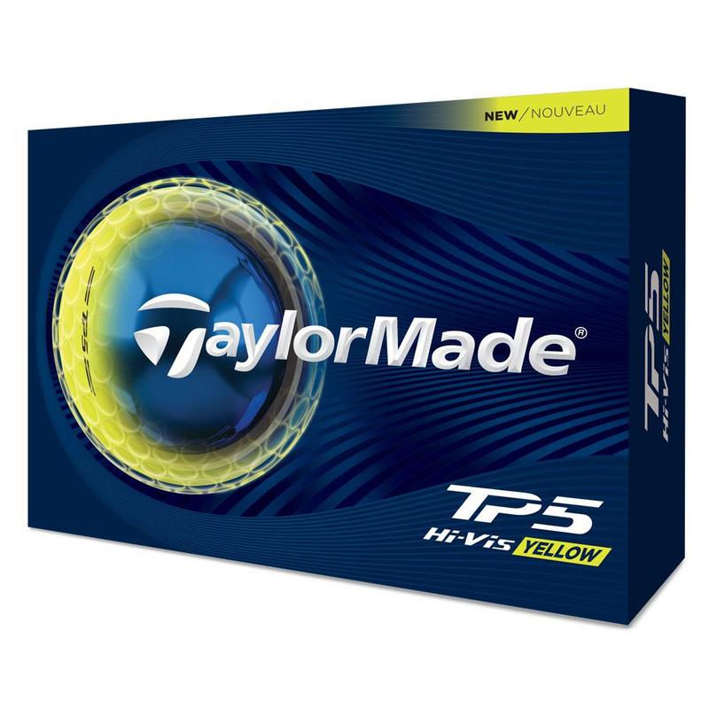 TaylorMade TP5 Golf Balls - Yellow (4 For 3) - main image