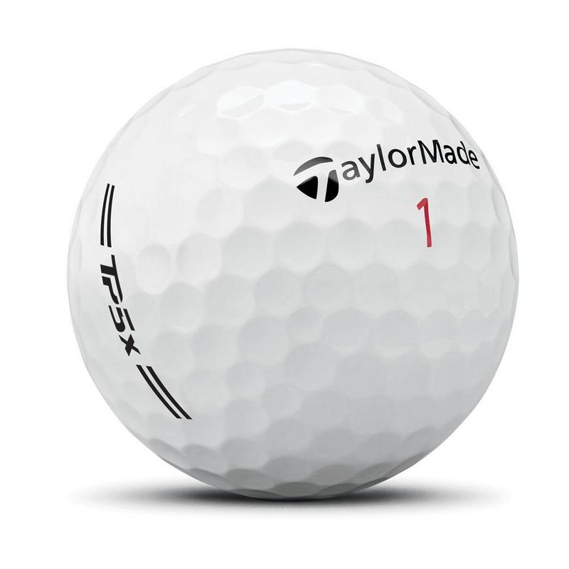 TaylorMade TP5x Golf Balls - White - main image