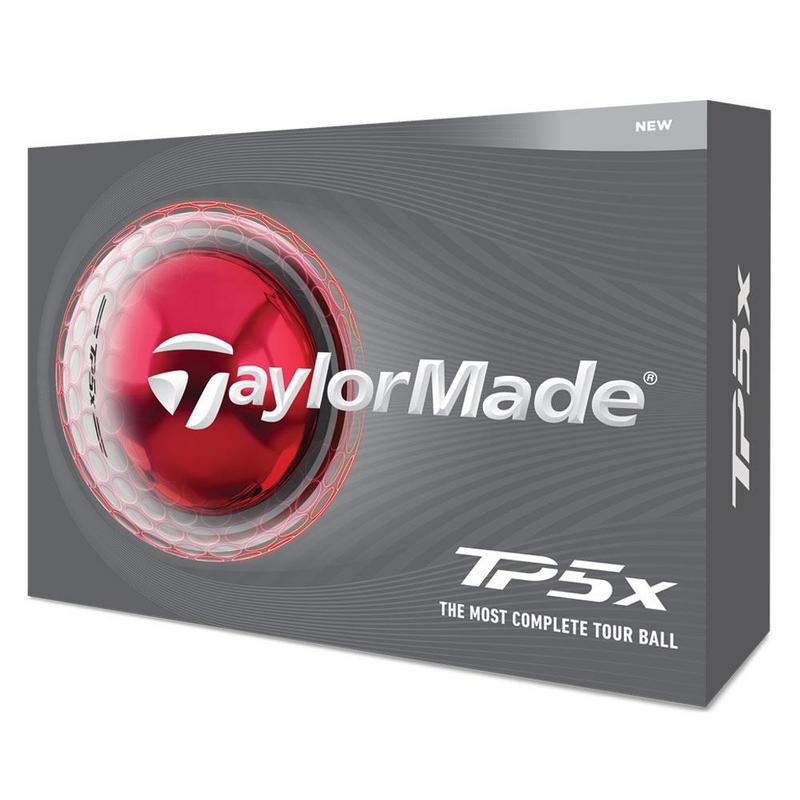 TaylorMade TP5x Golf Balls - White (4 For 3) - main image