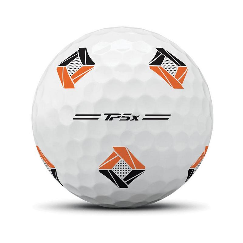 TaylorMade TP5x Pix Golf Balls - White  - main image