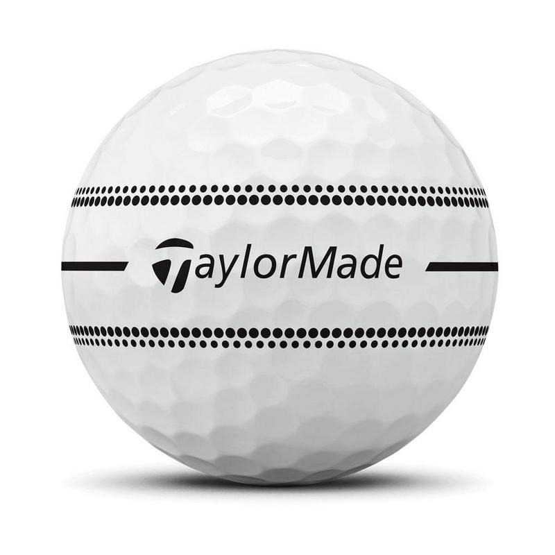TaylorMade TP5x Stripe Golf Balls - White (4 For 3) - main image