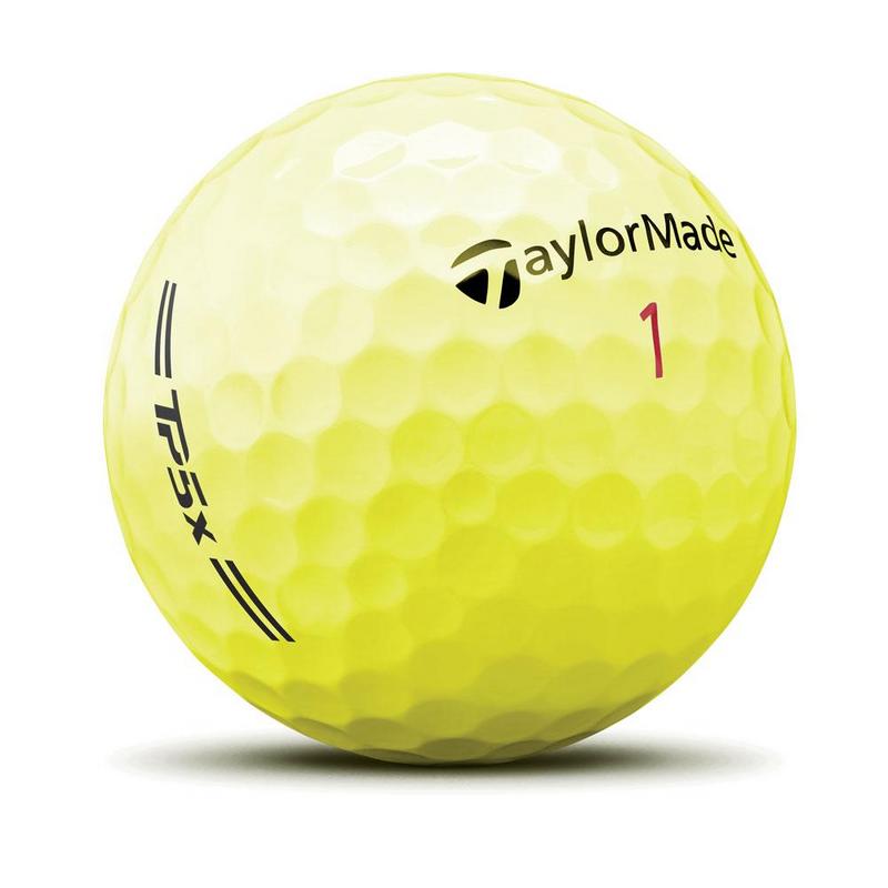 TaylorMade TP5x Golf Balls - Yellow Unisex Yellow 4 For 3 - main image