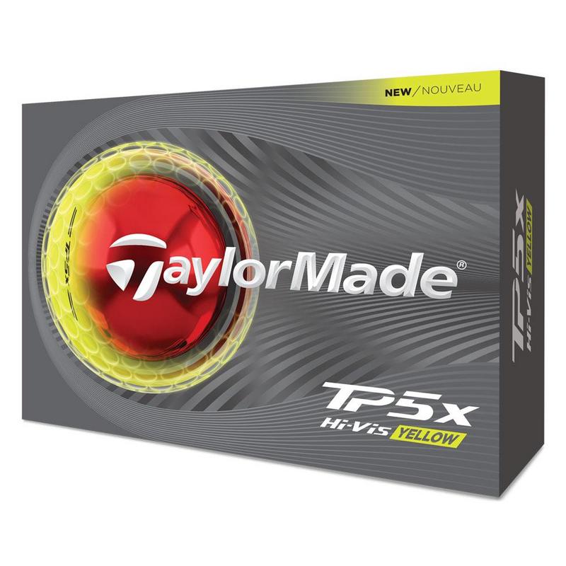 TaylorMade TP5x Golf Balls - Yellow Unisex Yellow 4 For 3 - main image