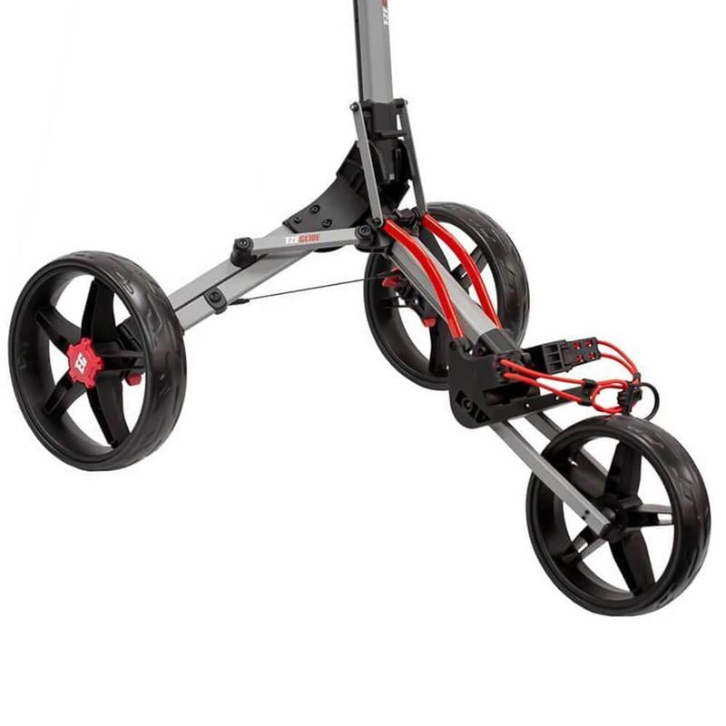 Longridge Ezeglide Bolt 2 Auto Opening Push Trolley - Grey/Red - main image