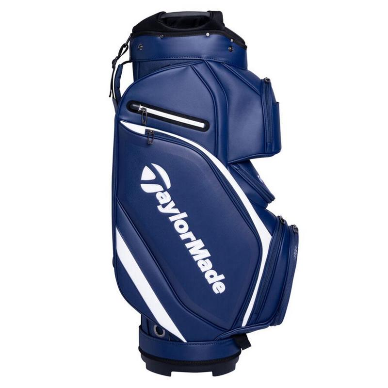 TaylorMade Deluxe Golf Cart Bag - Navy/White - main image