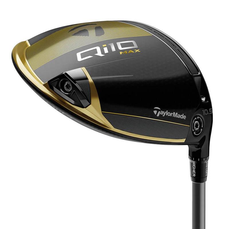 TaylorMade Qi10 Max Designer Series Black/Gold Driver - main image