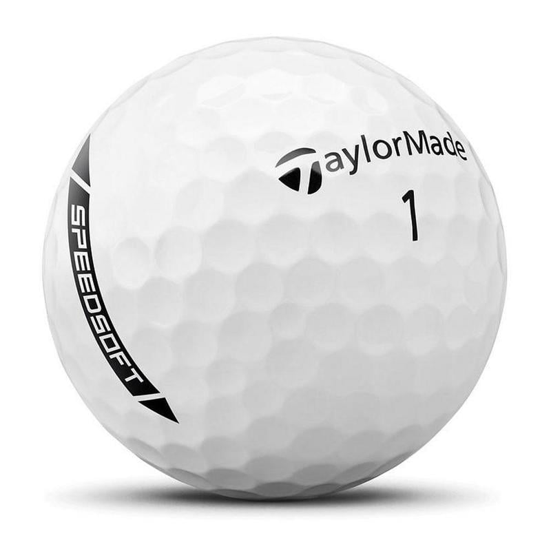 TaylorMade SpeedSoft Golf Balls - White - main image