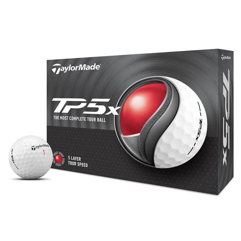 TaylorMade TP5X Golf Balls - White - main image