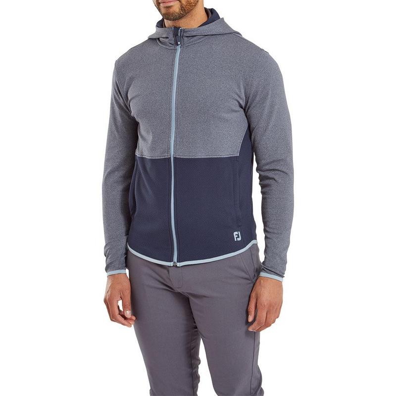 FootJoy ThermoSeries Full-Zip Golf Hoodie - Navy - main image