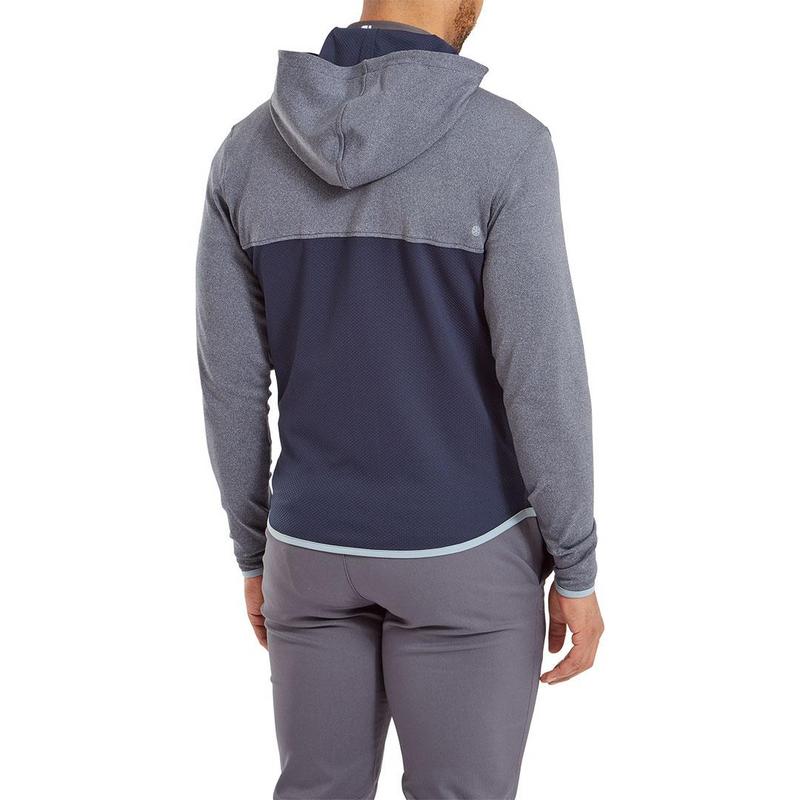 FootJoy ThermoSeries Full-Zip Golf Hoodie - Navy - main image