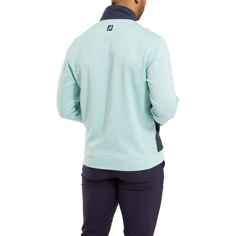 FootJoy ThermoSeries Hybrid Golf Jacket - Seaglass/Navy - main image