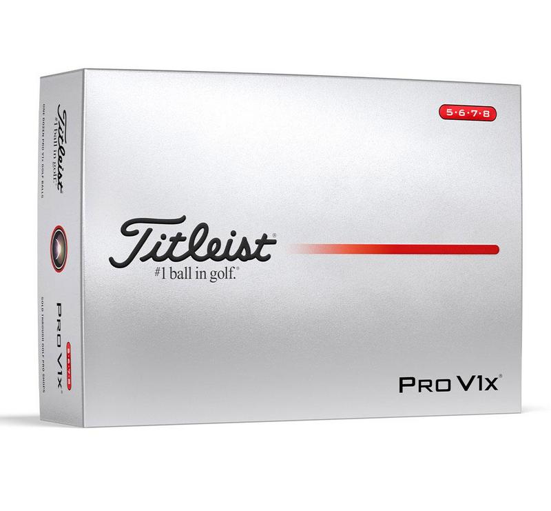 Titleist Pro V1X White High Number Golf Balls - main image