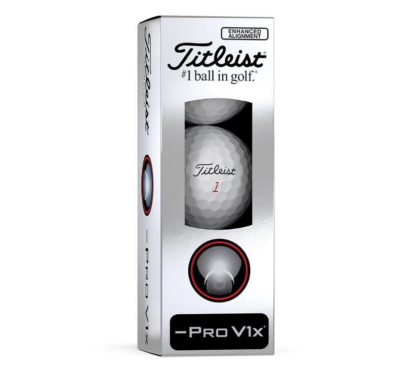 Titleist Pro V1x Left Dash Elongated Alignment Golf Balls - main image