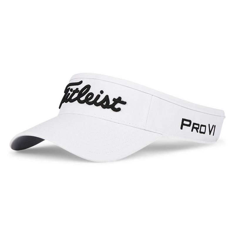 Titleist Tour Performance Golf Visor - White/Black - main image