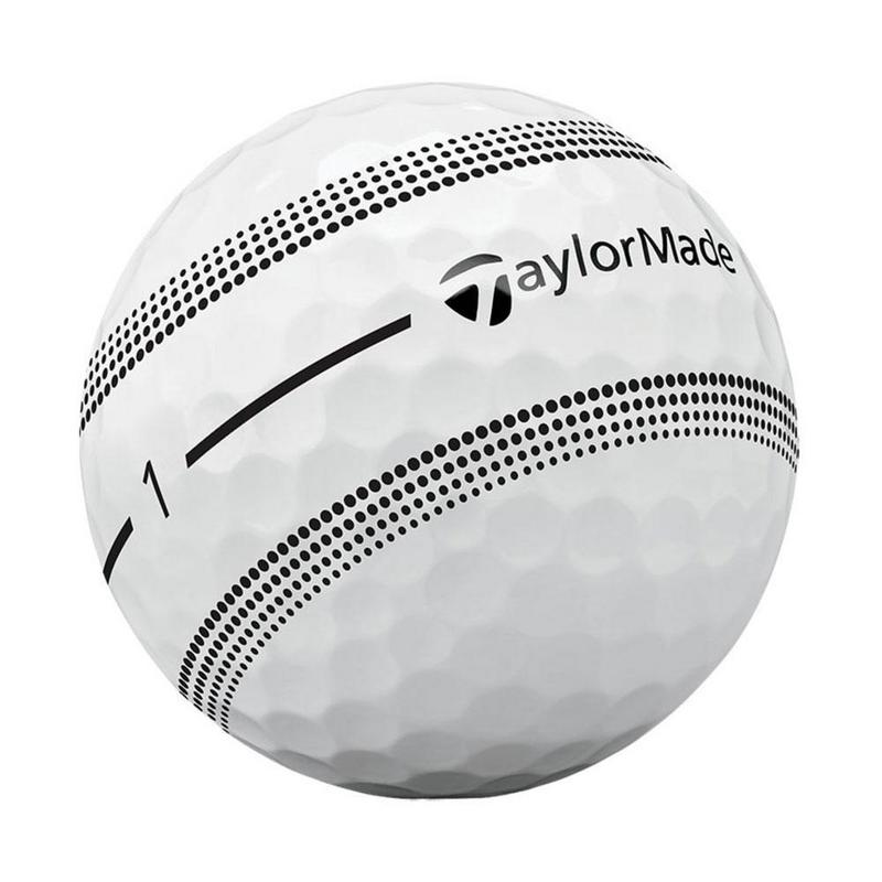 TaylorMade Tour Response Stripe Golf Balls - White/Clear (4 For 3) - main image