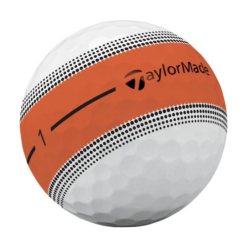 TaylorMade Tour Response Stripe Golf Balls - Multi - main image