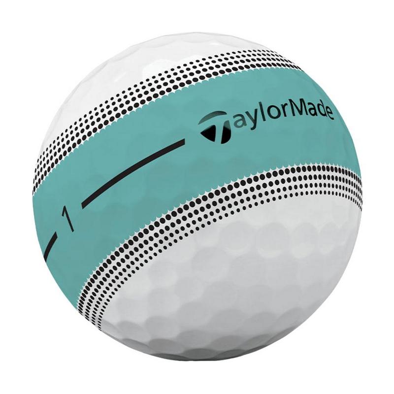 TaylorMade Tour Response Stripe Golf Balls - Multi - main image