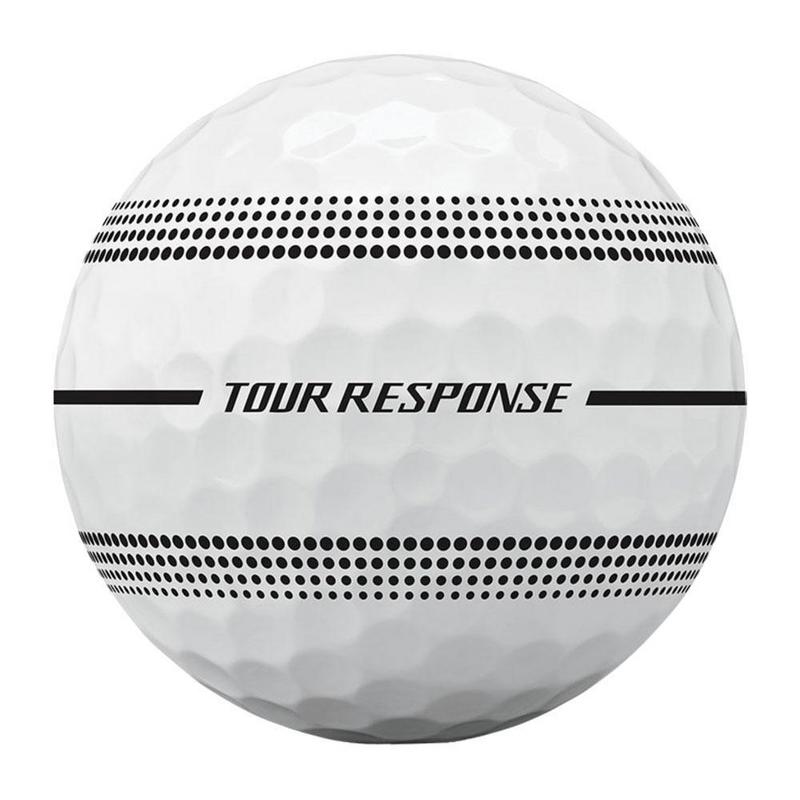TaylorMade Tour Response Stripe Golf Balls - White/Clear (4 For 3) - main image