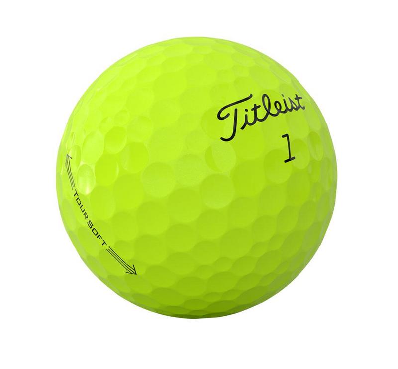 Titlesit Tour Soft Yellow Golf Balls - main image