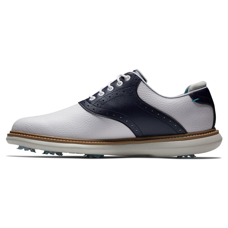 FootJoy Traditions Golf Shoe - White/Navy - main image