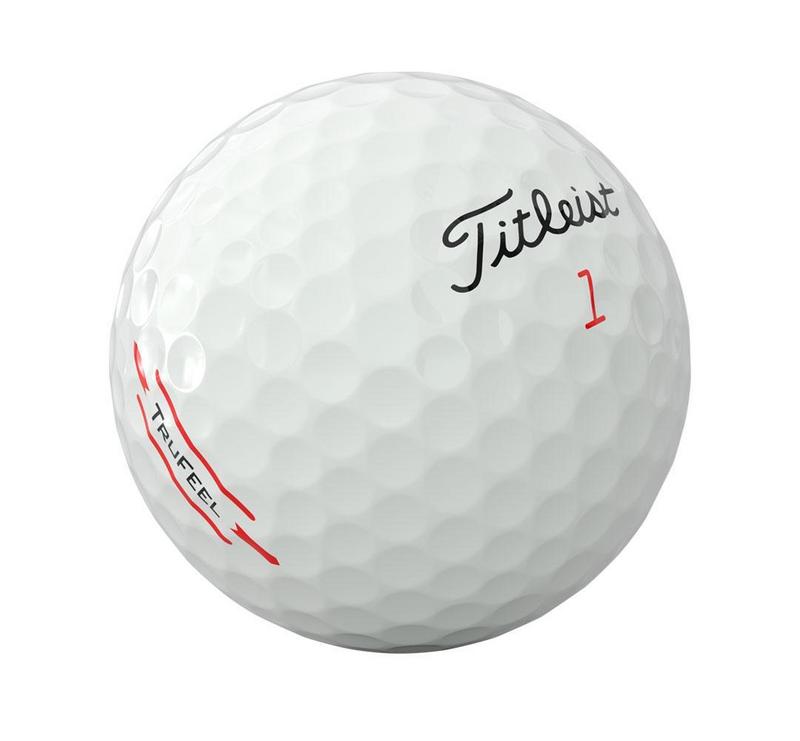 Titleist TruFeel White Double Dozen Golf Ball Pack - main image
