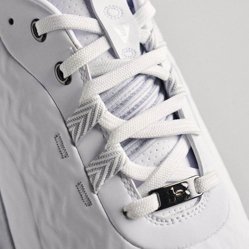 Under Armour UA Drive Pro Clone Spikeless Golf Shoes - White/White/Silver - main image