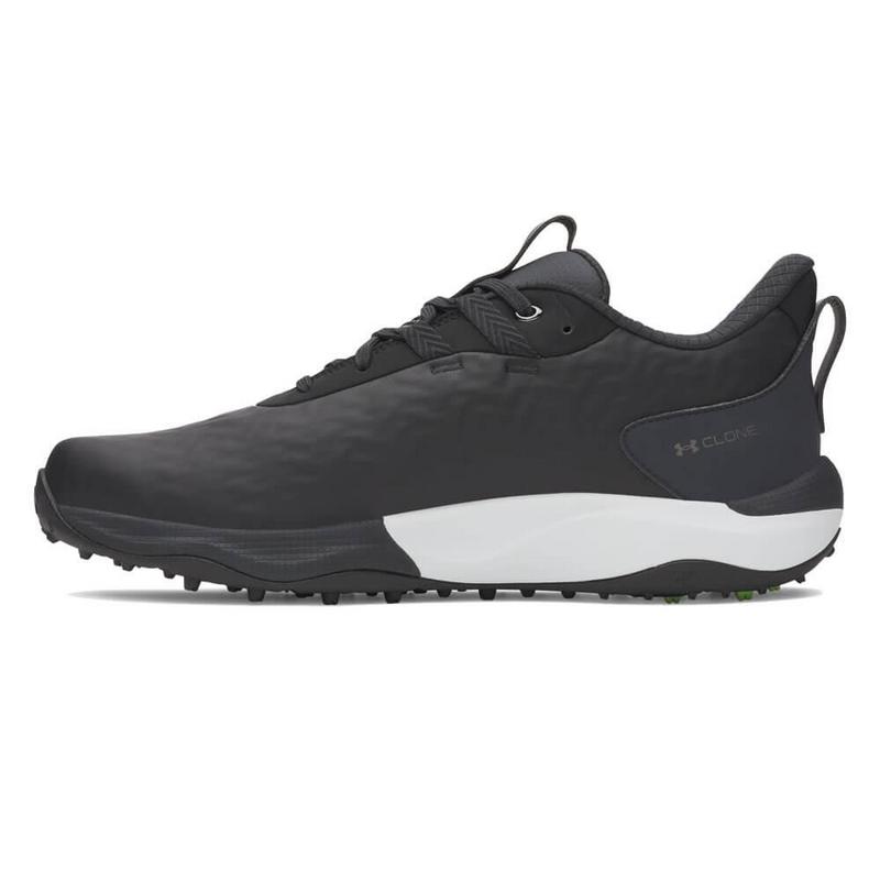 Under Armour UA Drive Pro Clone Spikeless Golf Shoes - Black/Anthracite/Gun Metal - main image