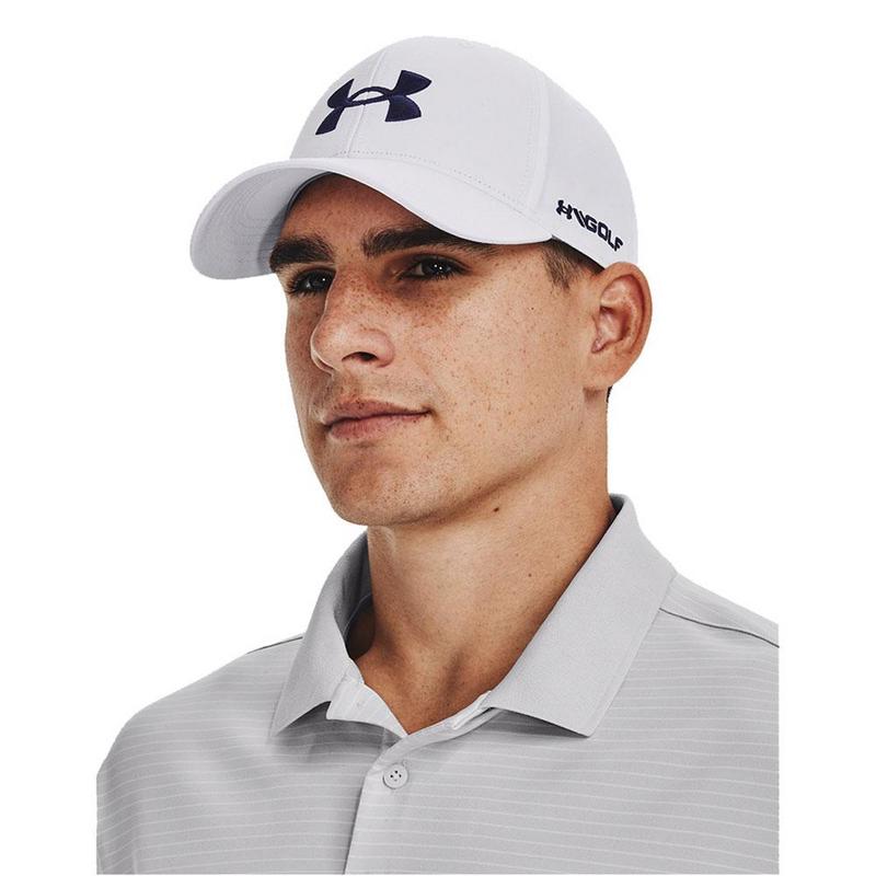 Under Armour 96 Golf Cap - White/Navy - main image