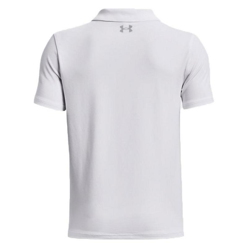 Under Armour Boys' UA Matchplay Golf Polo - White - main image