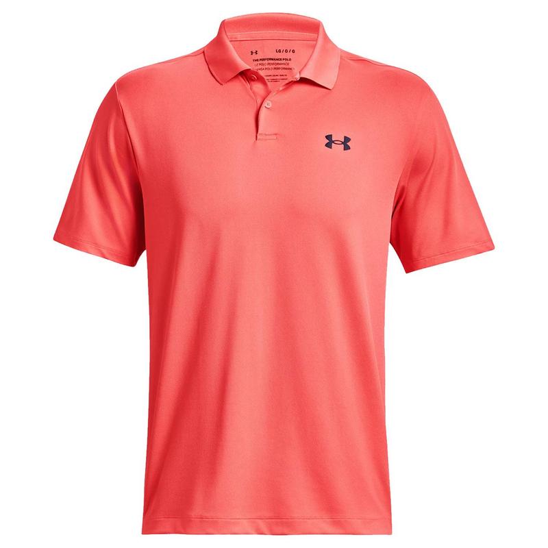 Under Armour Matchplay Golf Polo Shirt - Red - main image