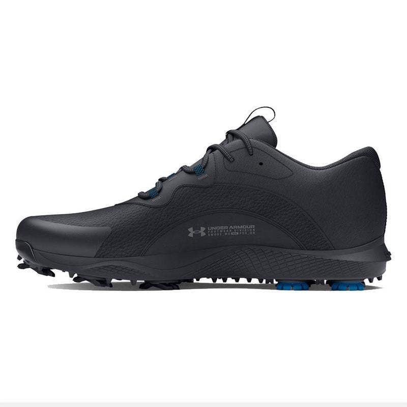 Under Armour UA Charged Draw 2 Wide Golf Shoes - Black - main image