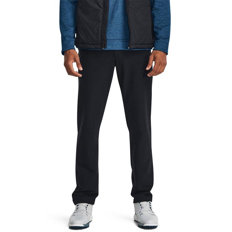 Under Armour UA ColdGear Infrared Golf Trousers - Black/Halo Gray - main image