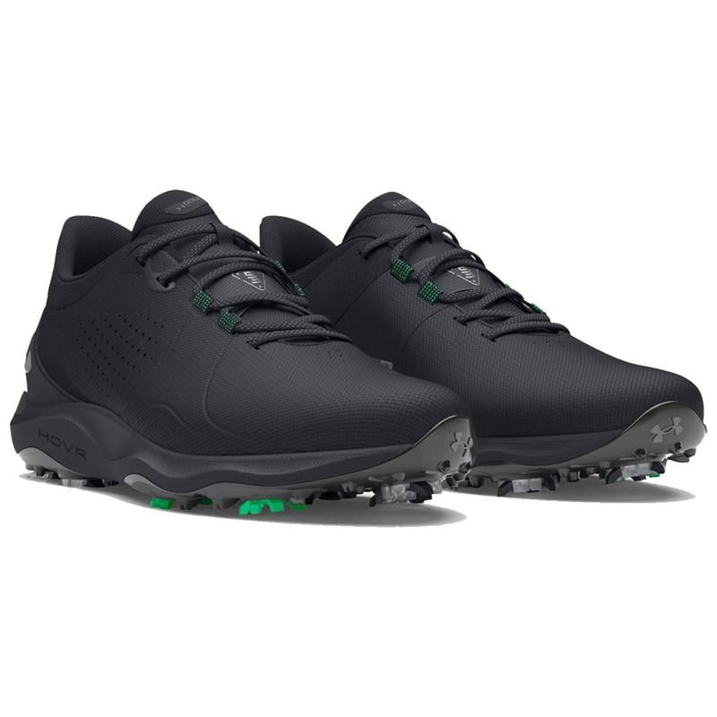 Under Armour UA Drive Pro Golf Shoes - Black/Black/Metallic Gun Metal - main image