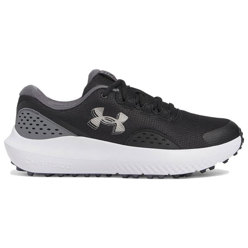 Under Armour UA Surge Golf Shoes - Black/Castlerock/Metallic Gun Metal - main image