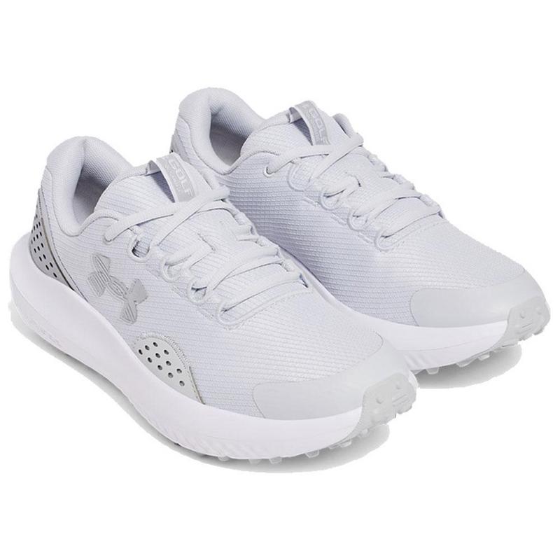 Under Armour UA Surge Golf Shoes - Halo Gray/Halo Gray/Metallic Silver - main image
