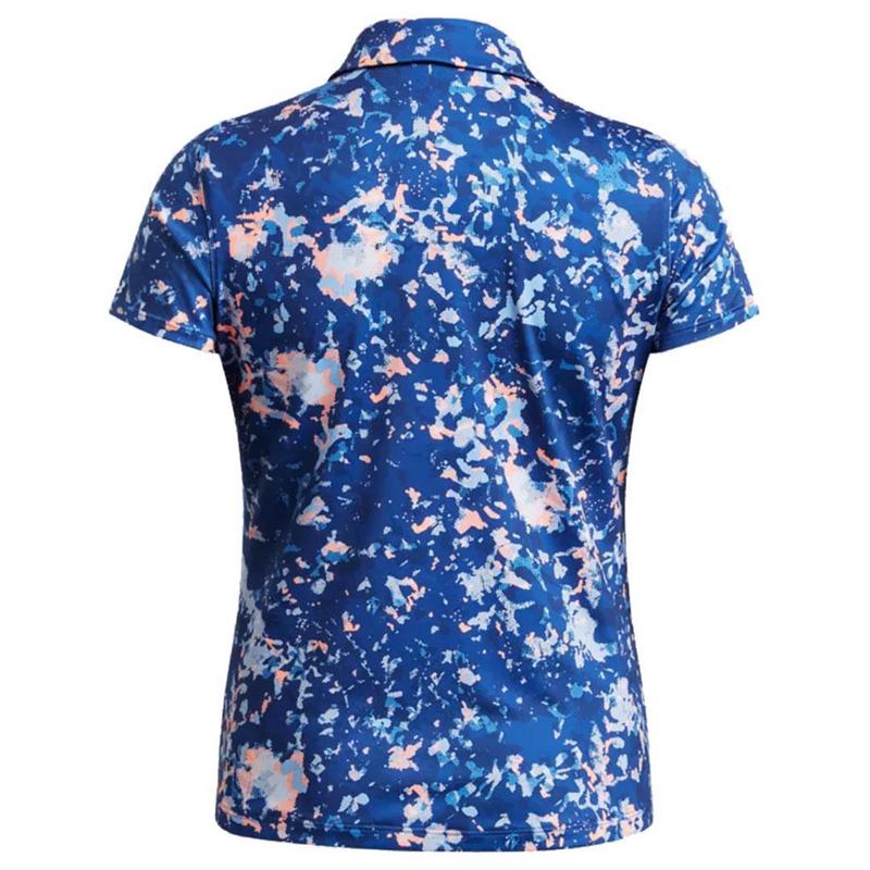 Under Armour Womens Playoff 3.0 Printed Polo - Tech Blue - main image