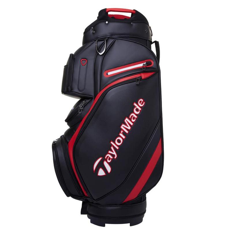 TaylorMade Deluxe Golf Cart Bag 23' - Black/Red - main image