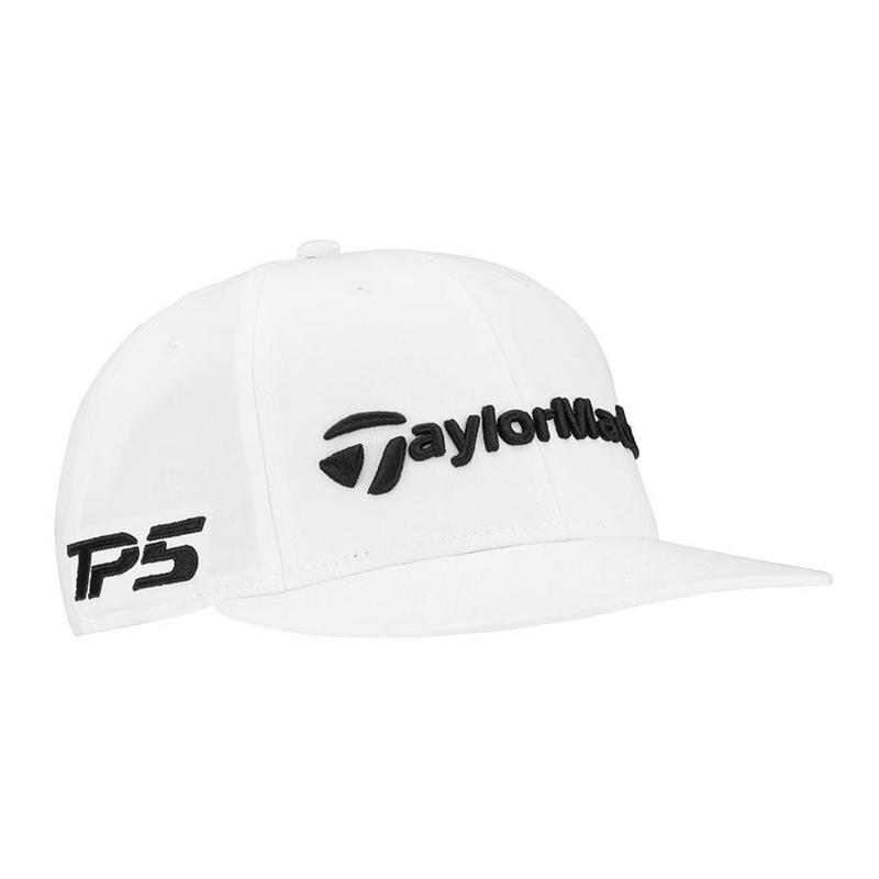 TaylorMade Tour Flat Bill Golf Cap - White - main image