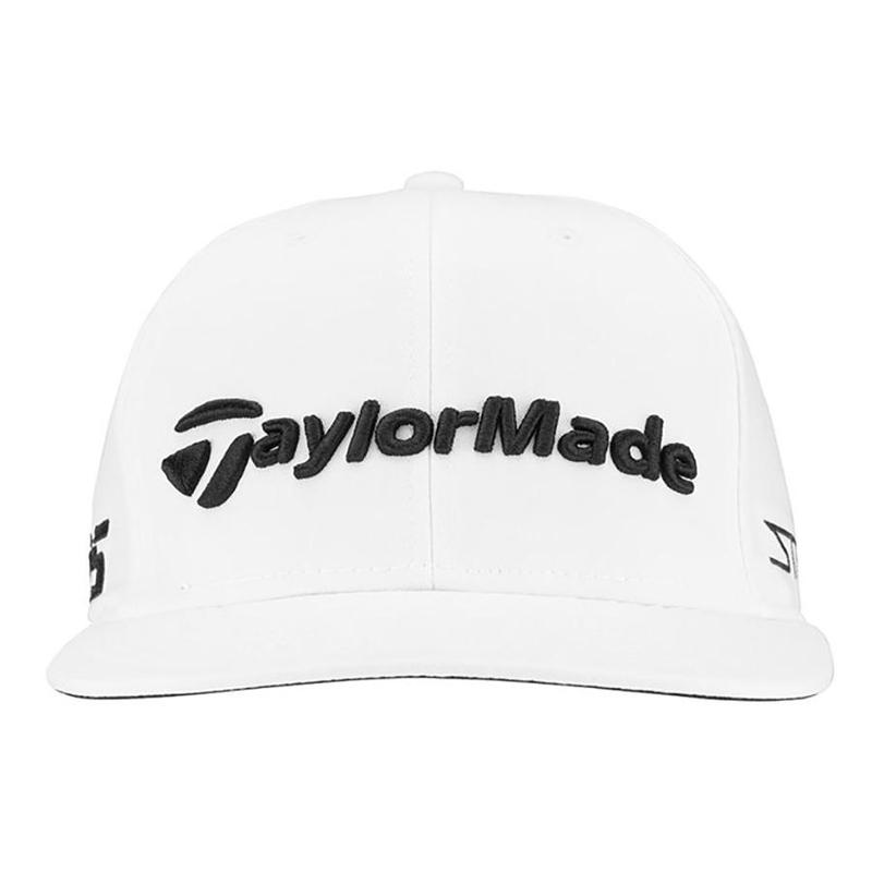 TaylorMade Tour Flat Bill Golf Cap - White - main image