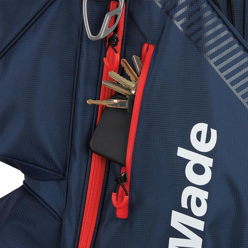 TaylorMade Pro Golf Cart Bag - Navy/Red - main image