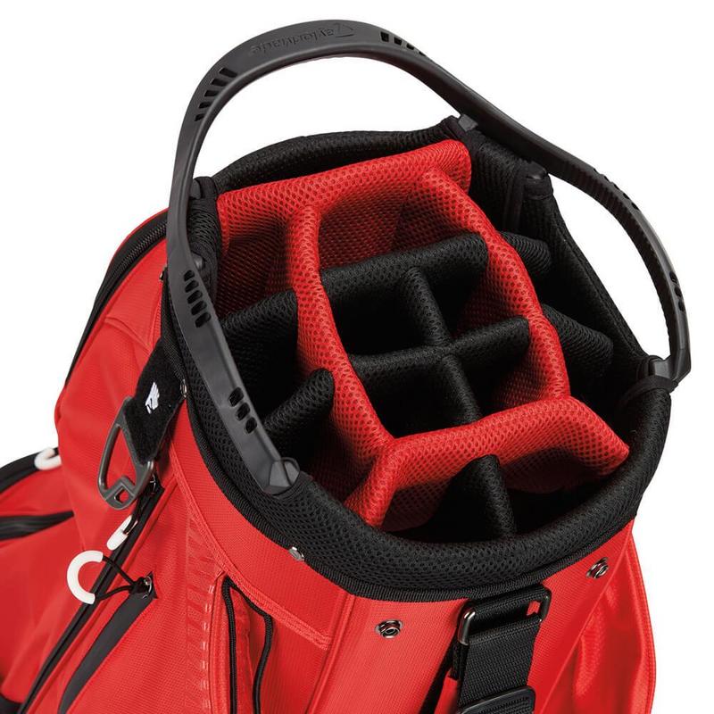 TaylorMade Pro Golf Cart Bag - Red - main image